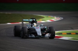 Lewis Hamilton during practice
